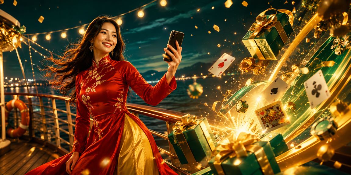 Người mặc áo dài chơi bài tại Đà Lạt với thiết bị di động
