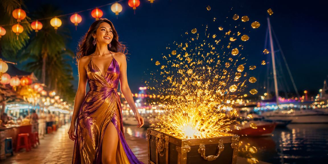 Không khí cá cược sôi động tại chợ đêm Nha Trang với điện thoại di động